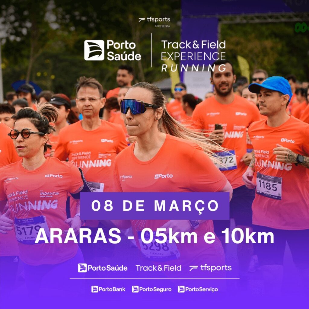 corredores de rua na prova track&Field running méskle sports araras