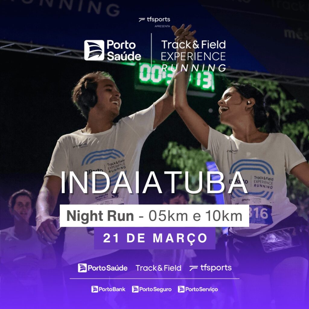 corrida de rua noturna em indaiatuba parque do mirim track&Field e méskle sports