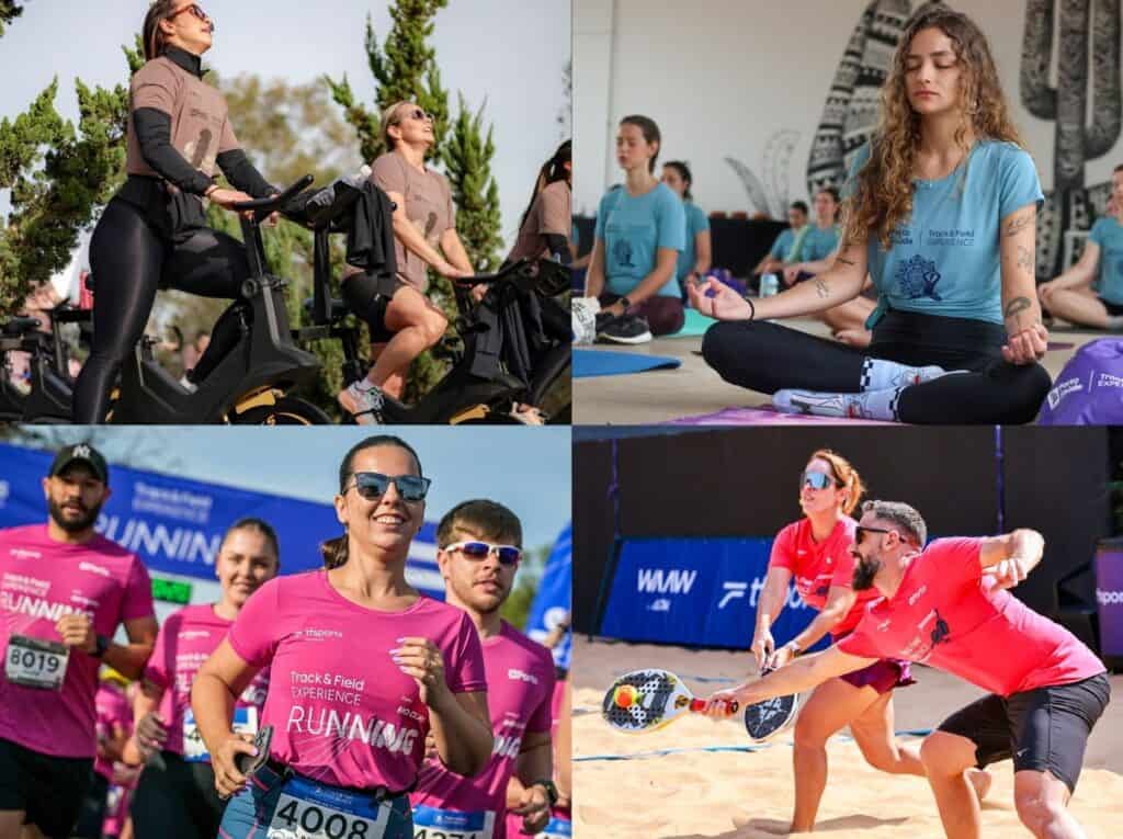 MÉSKLE SPORTS EMPRESA MULTIESPORTIVA, SPINNING, BEACH TENNIS, YOGA, CORRIDA DE RUA TRACK&FIELD